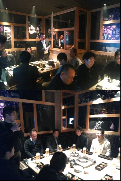 青年部送別会